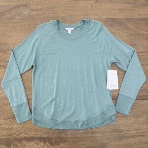 Athleta Mindset Sweatshirt Medium Aqua NWT (Bundle 2+ items for 20% off)